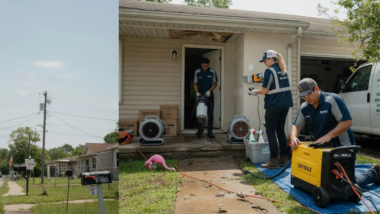 Storm Damage Water Removal in Mooresville, IN near me